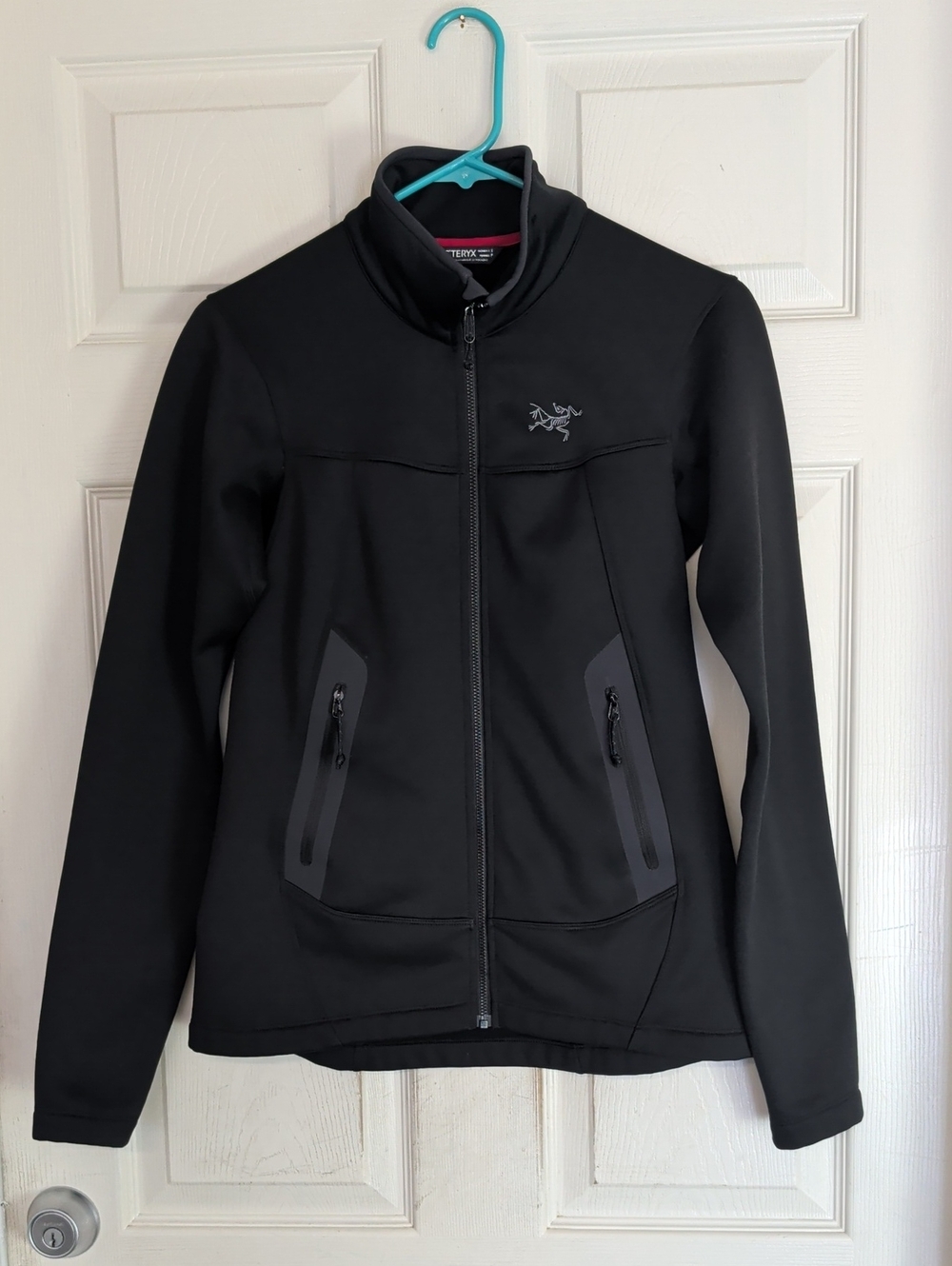 Arc’teryx Arenite Women’s Small Soft Shell Jacket —black, Fleece-Lined, Zip-Up